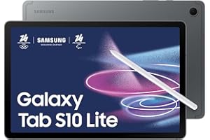 Samsung Galaxy Tab S10 Lite, 3 anni di garanzia, Tablet Android, WiFi, 6GB RAM, 128GB, 10.9" Dispaly LCD, S Pen, Android 15, Gray [Versione italiana]