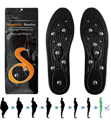Semelles Orthopédiques Massage Magnétique Acupression - Soulagement Fatigue, Circulation & Perte De Poids