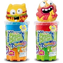 Slime Magic Topping Hello Kitty - Pot De 70ml Avec 2 Toppings, Jeu Sensoriel Pour Enfants