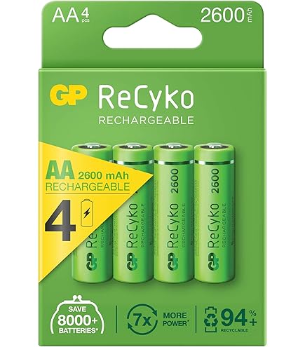 GP Baterías Recyko Recargables C2 | Precio Guatemala | Kemik