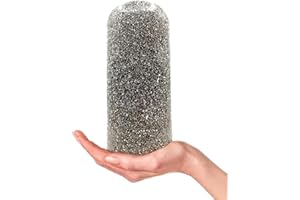 BEREMUN Orgonita Auténtica, Orgón ambiental con forma de Cápsula, Orgonite genuino en su composición, Piedra Orgonita armonizadora de espacios y energia de seres vivos, Electronite.100 x 100 Artesanal