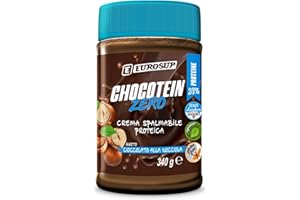 EUROSUP CHOCOTEIN ZERO - 340g - Cioccolato alla nocciola - 23% di proteine