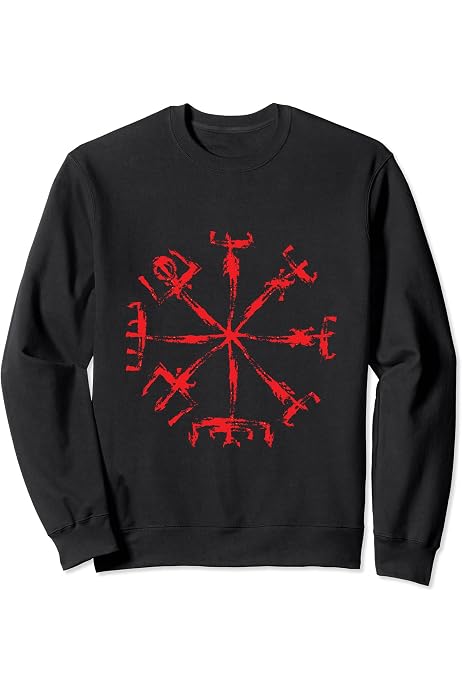 Collana Vegvisir in acciaio - Al di là dello specchio