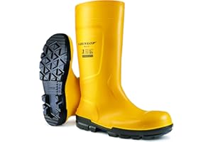 Dunlop NB2JF01 Stivali Impermeabili Da Lavoro Antinfortunistica S5 Gialli
