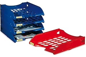 Fellowes E040GC Vaschetta Portacorrispondenza Modula, Grigio Chiaro