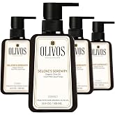 Olivos Natural Olive Oil Liquid Soap - Moisturizing and Nourishing, Ideal for Sensitive Skin, 450ml | Deep Cleansing and