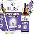 Newish 100% Pure Rosemary Essential Oil 30ml | Rosemary Oil For Hair Fall Control and Regrowth | Natural | Undiluted | Essential Oil For Stress Relief, Nourishment and skin Care