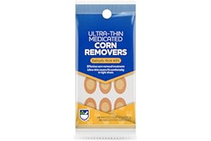 SHARPCOST Rite Aid Foot Care Maximum Strength Ultra-Thin Corn Removers - 18 Pads/ 18 Medicated Patches with Salicylic Acid 40% | Corn Remover for Toes and Feet | Corn Pads | Heel Callus Remover | Forefoot Pads