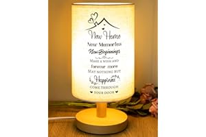 PRSTENLY New Home Gifts, House Warming Gifts for New House Gift for Couple Best Friend Family Table Lamp Housewarming or New House Gift for Couple Moving in New Homes Owner Present Ideas First Home