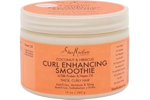 Shea Moisture Coconut i Hibiscus Curl Enhancing Smoothie, 1 opakowanie (1 x 340 g)