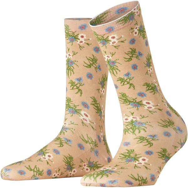 Chaussettes Femmes Burlington Phone Booth - Motif Cabine Téléphone Et Losanges, Coton Biologique - 6