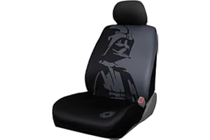 Plasticolor 006922R01 Star Wars Darth Vader Sitzbezug mit niedriger Rückenlehne, universelle Passform für Auto LKW SUV