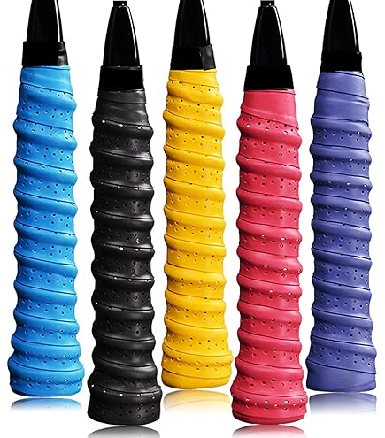 8 Rouleaux De Grip Pour Raquette - Multicolore - Antidérapant, Absorbant - Tennis, Badminton, Vélo