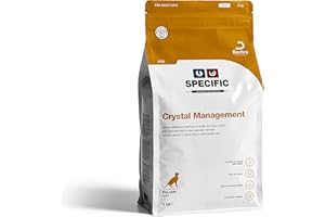 SPECIFIC® Crystal Management (FCD) - 2kg - Crocchette per gatti adulti - Omega 3 - Basso contenuto di sale - Per sciogliere e ridurre i calcoli di struvite - Dechra Veterinary Products