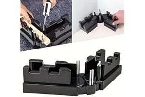XUZIE 2-in-1 Mitre Measuring Cutting Tool, Bevel and Mitre Box, Measuring and Sawing Mitre Angle Finder 85-180° for Pipeline Installation Woodworking Tool and Home Renovation