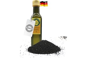 Odenwälder Lebensmittel Premium Schwarzkümmel-Öl, aus besten Schwarzkümmelsamen, Ideal zum Verfeinern, für Dressings & kreative Gerichte – Made in Germany