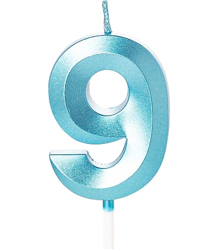 Candela Numero 7 Verde Con Corona Per Torta: 7,6 Cm Di Eleganza Per Compleanni E Feste