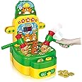 Masroo Whack Game Mole, Mini Electronic Arcade Game with 2 Hammers, Pounding Toys Toddler Toys for 3 4 5 6 7 8 Years Old Boys Girls, Whack Game Mole Toy, Developmental Toy Interactive Toy (green)