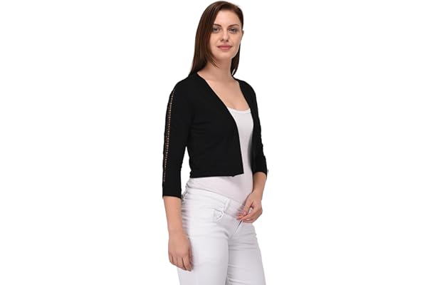black shrug for ladies