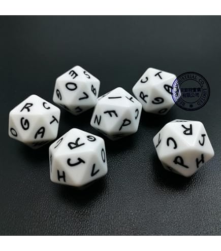 Vicloon Kreuzworträtsel Würfelspiel - 12 Buchstabenwürfel Im Eisenkasten