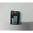Sealed Lead Acid Rechargeable Battery 4V (Pack of 1) Select (0.4Ah, 0.5Ah, 1Ah, 1.5Ah, 2Ah) Ampere-Hour Size- (0.4Ah)