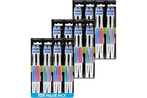 REACH Essential Care Interdental Full Head Toothbrush (Firm, 12 Packs (Total 24))