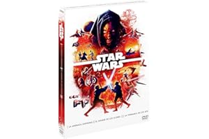 Star Wars Episodios 1-3 (DVD) (Ediciones remasterizadas): La Amenaza Fantasma (The Phantom Menace), El Ataque de los Clones (Attack of the Clones), La Venganza de los Sith (Revenge of the Sith)