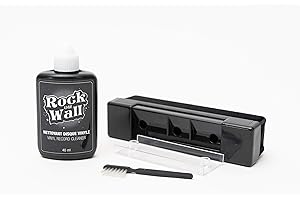 Kit Nettoyage Disque Vinyle - Solution + Brosse Tampon Velours - 33T 45T 78T - 150 Disques 33T – Élimine poussière & Traces – Rock on Wall