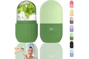 BEGOÑA ECHEGOYEN B-E ® Ice Roller | Rodillo Facial Hielo Silicona | Ice Roller Facial | Hielo Para la Cara Reutilizable | Skin Roller para Ojeras, Arrugas y Elasticidad (Verde)