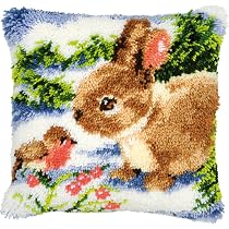 Punto Croce Natale Punti Croce VERVACO Kit Cuscino Punto Croce Paesaggio Toscano Set Ricamo Principianti Cuscini Gobelin Decorativi Ca. 40 X 40 Cm Accessori Per Lavoretti Creativi DIY Casa Decor Hobby Adulti - 7