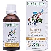 Herbiolys | Extrait De Plantes Fraîches Bio | Bourse à pasteur (Capsella bursa pastoris) | Circulation & Menstruation | Phyto