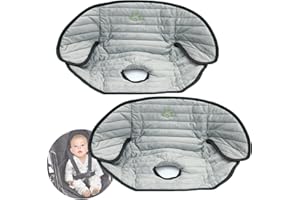 ANMAS POWER Lot de 2 protections imperméables pour siège de voiture,Équipement de voyage pour bébé et enfant, couches qui fuient et accidents d'apprentissage à la propreté,Gris