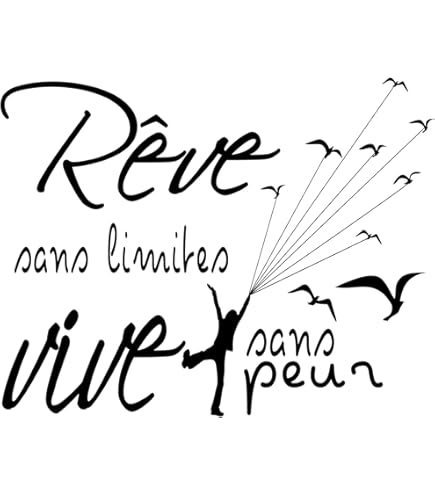 Sticker Mural Adhésif – Phrase "La Vie Est Belle" – Décoration Pop