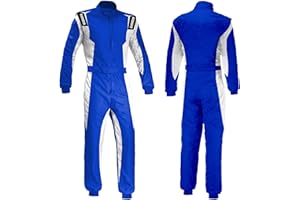 Jueshanzj Kart-Rennanzug, einteiliger Rennanzug, Karting-Anzug