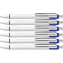 Lot De 6 Stylos À Bille Reco Neon Edition (En Plastique