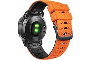 NotoCity 22 mm Quick Fit pasek do zegarka Garmin Fenix 6 / Fenix 7 / Fenix 5 / Fenix 6 Pro / Fenix 5 Plus silikonowy pasek zapasowy