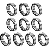 Produktbild von 10x QUARKZMAN Kugellager MR84-2RS – 4x8x3 Mm, Doppelt Versiegelt, Chromstahl – Für Maschinen & DIY