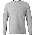 Hanes Men's Essential-T Long-Sleeve T-Shirt 4-pack, Men’s Long-Sleeve Tee, Super Soft Cotton T-Shirt, Multipack