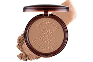 Physicians Formula - Bronze Booster Glow-Boosting Pressed Bronzer - Terra Abbronzante Viso Media/Scura a Base di Vitamine, Creme Idratanti e Antiossidanti - Effetto Uniforme e Duraturo - Medium/Dark