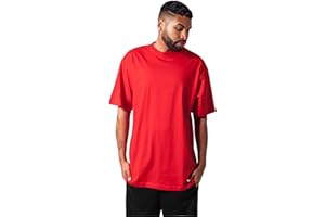 Urban Classics Men's Tall Tee Oversized Short Sleeves T-Shirt with Dropped Shoulders, 100% Jersey Cotton