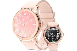 PASONOMI Smartwatch Herren mit Telefonfunktion 1,28 Zoll HD Touchscreen IP67 Wasserdicht 100+ Modes Fitness Tracker Sportuhr Fitnessuhr mit Schlafmonitor Nachrichtenerinnerung für iOS Android