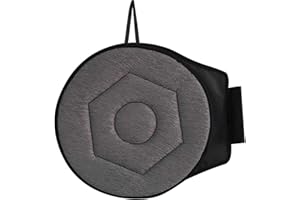 Care King Swivel Seat Cushion,360° Rotating Car Swivel Seat Cushion Rotatory Chair Pad Comfort Skidproof Antiskid Portable Auto Mobility Disability Aid for Office Home Use