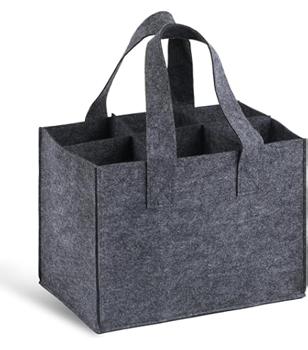 Cestino Portabottiglie In Zostera Marina - Intrecciato A Mano - Per 2 Bottiglie - Decorazione Naturale - Foto 6