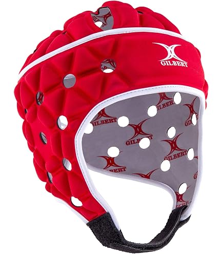 Gilbert Air Black/Green Casque De Rugby Mixte - Taille M, Ventilation Et Protection Optimales