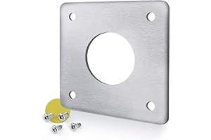 WILDTIER HERZ Wildtier Cuore | Protezione per nidi e nidi in acciaio inox 32 mm – Accessori per nidi – Protezione per fori di volo per calce di carbone, piastra di protezione