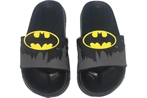 PALLEON Batman chłopięce klapki kąpielowe dziecięce letnie kapcie kąpielowe klapki kąpielowe sandały