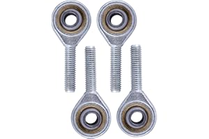 MAGNET-KAUF Uniball Lot de 4 rotules articulées, filetage extérieur à droite et à gauche, filetage M6 à gauche