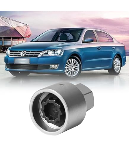 Écrou De Verrouillage Anti-vol De Rechange Pour Roue De Voiture, Clé 523 Ou C Pour Volkswagen