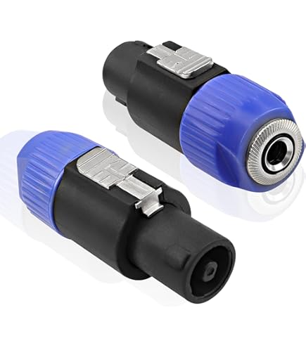 CAVO SPEAKON AUDIO 5 METRI SPINA MASCHIO JACK 6,3 Mm Per Casse - 4