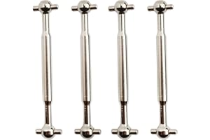 GDOOL Transmission Drive Shaft P88013 Accessories Spare Parts for 1:18 9300 9304 Trucks 300E 302E Brushless RC Cars(4 PCS)